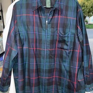 Lauren Ralph Lauren women’s  Plaid Shirt - Blue, Red, and Green